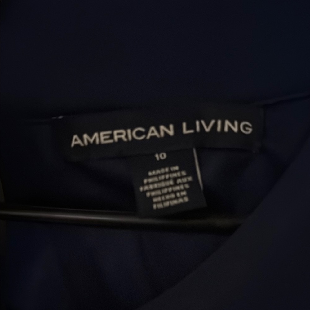 American Living Navy Dress